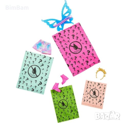 Кукла с магическа трансформация Barbie Color Reveal Rainbow Galaxy, снимка 5 - Кукли - 44246161