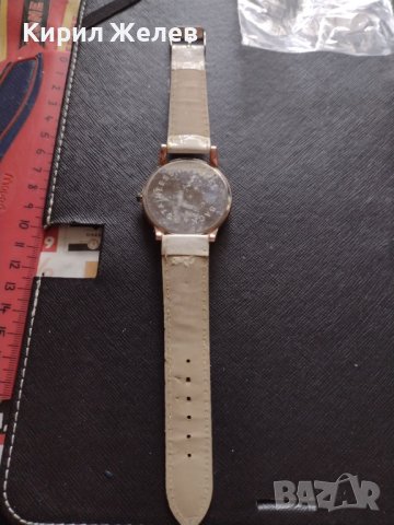 BLANCPAIN ПЕРФЕКТЕН МНОГО КРАСИВ СТИЛЕН ДИЗАЙН ДАМСКИ ЧАСОВНИК С КОЖЕНА КАИШКА 33382, снимка 7 - Дамски - 38712587