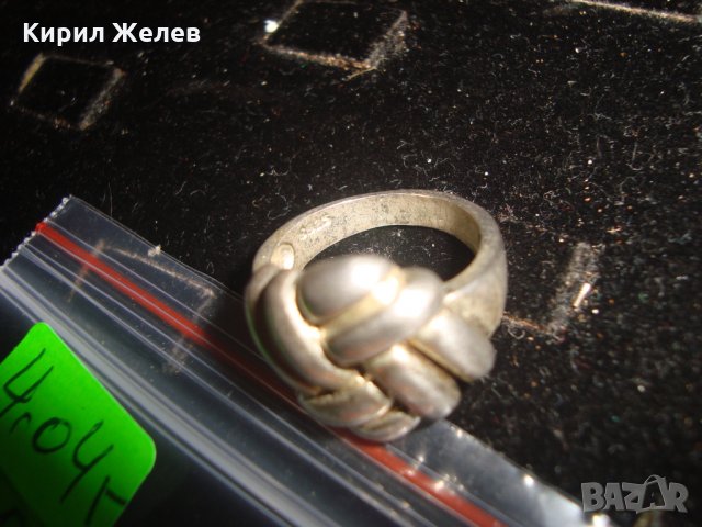 СРЕБЪРЕН СРЕБРО 925 АРТ ПРЪСТЕН МАЙСТОРСКА ИЗРАБОТКА 17152, снимка 8 - Пръстени - 31263401