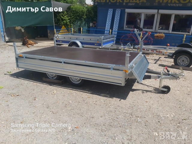 Ремарке Поп Индъстри 3.10 х 1.60 до 750кг., снимка 8 - Ремаркета - 52547472