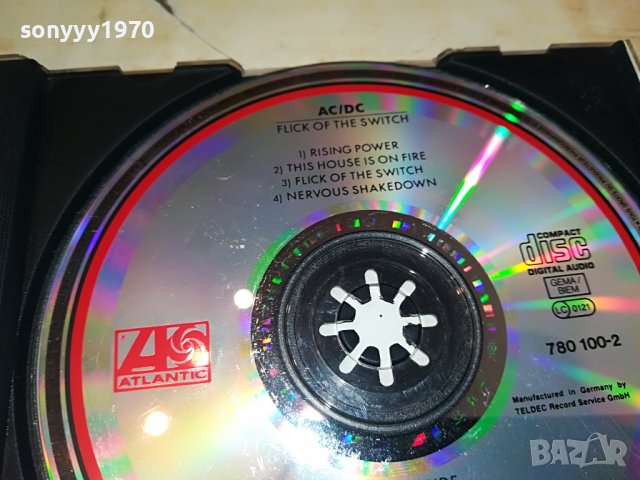 ⭐️AC/DC FLICK OF THE SWITCH CD 0210221632, снимка 6 - CD дискове - 38192608