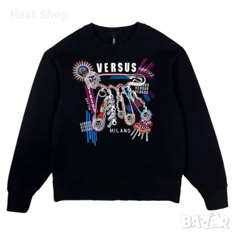 Мъжка блуза Versus Versace Milano Safety Pink Graphic Sweatshirt