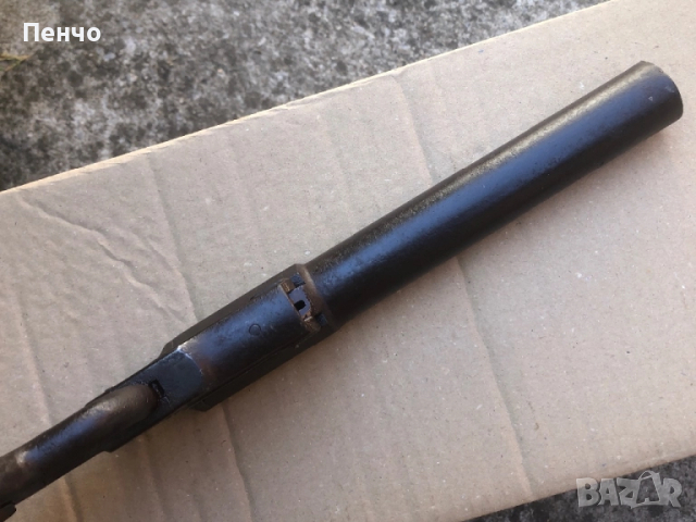 стар сигнален пистолет "HEBEL" - 1894г. - WWI - WWII - GERMANY, снимка 10 - Антикварни и старинни предмети - 51492345