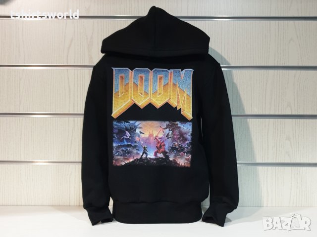 Нов детски суичър с дигитален печат на видеоиграта DOOM Eternal, снимка 5 - Детски анцузи и суичери - 38484065