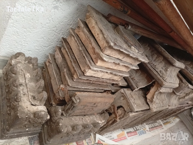 Камина, печка на дърва, сглобяема от огнеупорни тухли с орнаменти Варна, снимка 4 - Печки, фурни - 51798724