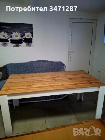 Продавам нова трапезна маса, снимка 3 - Маси - 56395596