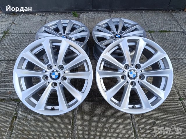 ОРИГИНАЛНИ джанти 17 ' цола 5x120 BMW / БМВ ЕТ30 8J + датчици F10 F11 E90 E91, снимка 2 - Гуми и джанти - 54221646