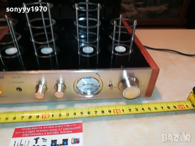 TUBE AMPLI-ЛАМПОВ УСИЛВАТЕЛ-ВНОС GERMANY 2305221526, снимка 6 - Ресийвъри, усилватели, смесителни пултове - 36851642