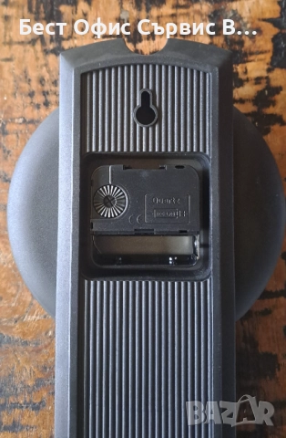 часовник стенен с термометър Хенкелс Henkels сив Aachen Design Germany Германия, снимка 8 - Стенни часовници - 52387465