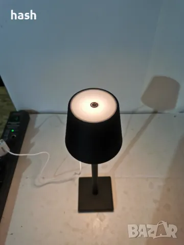BEPER P201UTP101 Безжична лампа Touch за маса, бюро - USB акумулаторна настолна лампа, снимка 5 - Друга електроника - 49289669