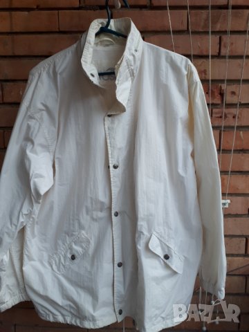 Бяло мъжко шушляково яке La Rose размер Л