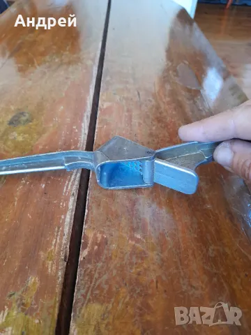 Стара алуминиева преса за чесън #6, снимка 7 - Други ценни предмети - 49497139