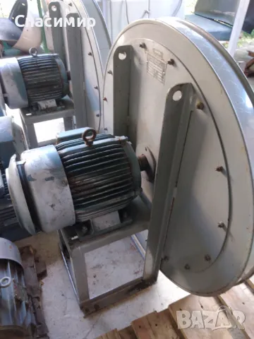Вентилатор турбинен високо напоени 7,5kw на 2860об, снимка 2 - Електродвигатели - 47339674