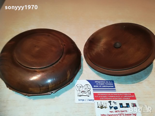 КРЪГЛА КУТИЯ С КАПАК-ВНОС ФРАНЦИЯ, снимка 17 - Антикварни и старинни предмети - 29496026