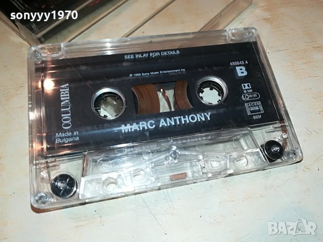 📢MARC ANTHONY-ORIGINAL 0610221751, снимка 3 - Аудио касети - 38244389