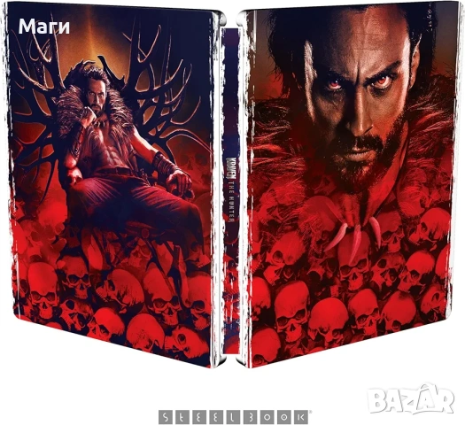 KRAVEN THE HUNTER / 4K ULTRA HD & BLU-RAY STEELBOOK / без Бг субтитри , снимка 4 - Blu-Ray филми - 53293588