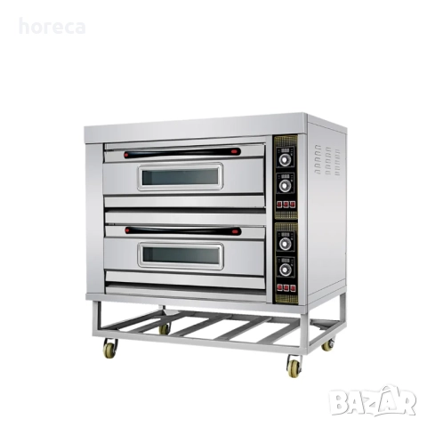 ПРОМОЦИЯ -10% Професионална пекарна - 2 нива, по 1 тава 40 Х 60 см на ниво, монофазна
