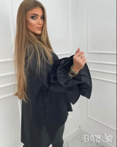 Дамска дълга риза / туника , снимка 2 - Ризи - 47941429