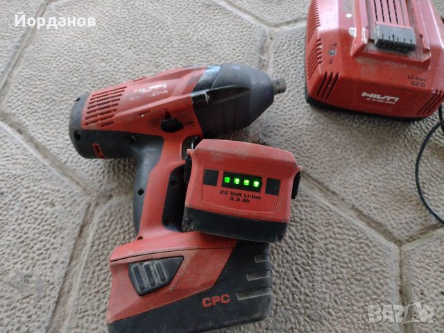 гайковерт Hilti SIW 22T-A 1/2  , снимка 2 - Други инструменти - 40141647