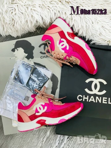 дамски маратонки от естествена кожа chanel , снимка 7 - Маратонки - 51321065