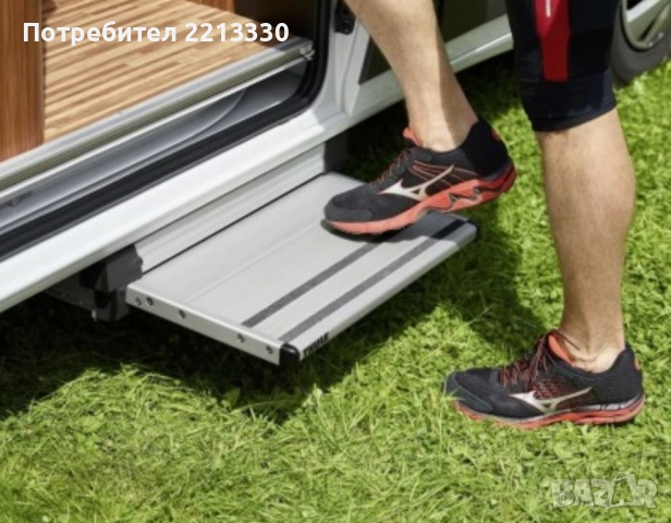 Електрическо стъпало Thule Slide-Out Step G2 12V , 700 Чисто ново за Fiat , Citroen , Peugeot , снимка 2 - Каравани и кемпери - 51681772