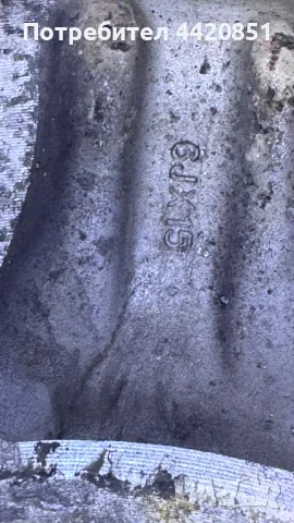 Джанти за Hyundai 6jx15, снимка 3 - Гуми и джанти - 49577999