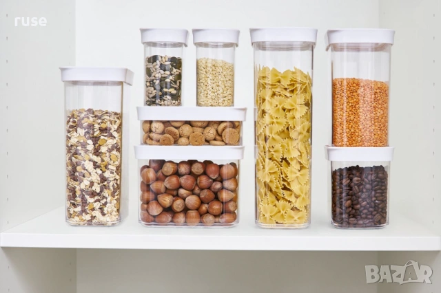 НОВИ! Kутии за съхранение 5 броя Tefal Optima контейнери за съхранение на храна, снимка 5 - Аксесоари за кухня - 53935219