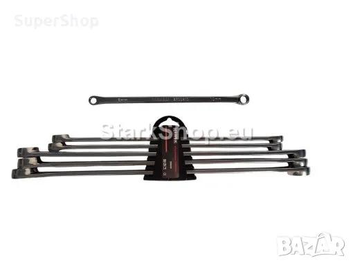 Дълги Прави Ключове 8 – 21мм 6 части HAWEK Хром-Ванадиева Стомана Cr-v, снимка 2 - Гедорета - 50236909