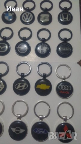 Ключодържател от лек метал черен с емблеми на марка кола автомобил джип ван бус + подарък, снимка 7 - Аксесоари и консумативи - 29186772
