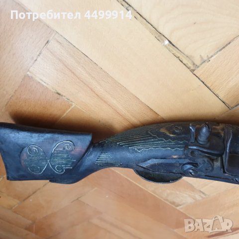 Кремъчен пистолет - Тромбон, снимка 7 - Антикварни и старинни предмети - 50919338