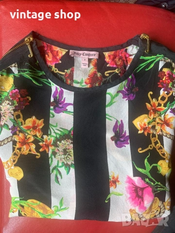 Копринена пъстра рокля Juice Couture, снимка 10 - Рокли - 53900575