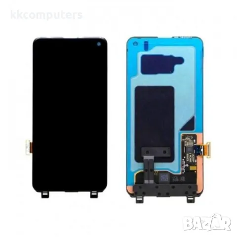 LCD Дисплей за Samsung SM-G973F S10 / GH96-12255A / Тъч скрийн / Черен ( БЕЗ РАМКА ) Оригинал Servic