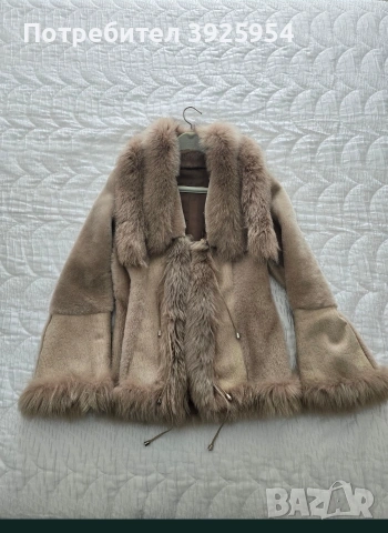 Дамско палто от естествена кожа