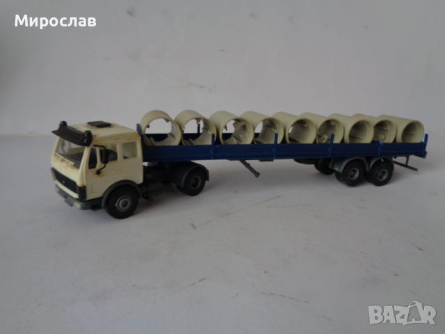 KIBRI H01/87 MERCEDES BENZ КАМИОН МОДЕЛ ИГРАЧКА , снимка 3 - Колекции - 44583707