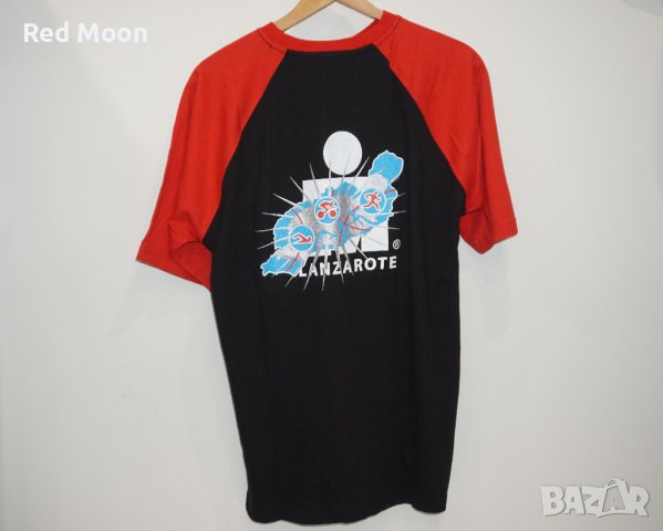 Оригинална Спортна Тениска Ironman Lanzarote Triathlon Размер L, снимка 5 - Тениски - 42142769