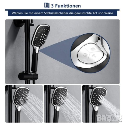 Душ система с LED дисплей ZMM5P21MB, снимка 9 - Други стоки за дома - 42888077