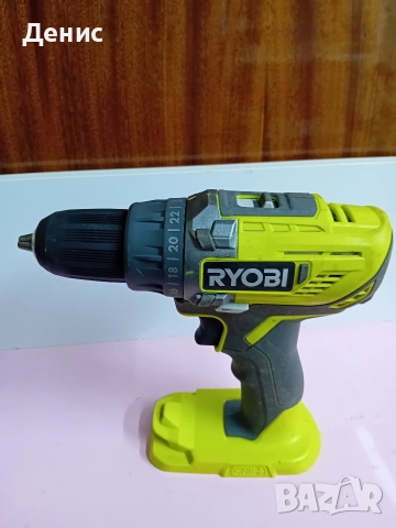 Акумулаторен Винтоверт RYOBI R18DD3 , снимка 6 - Винтоверти - 52895958