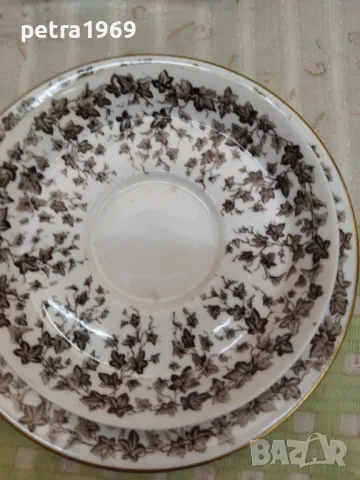 Порцеланов троен сет на Royal Worcester от края на 19-ти век, снимка 9 - Колекции - 49006410