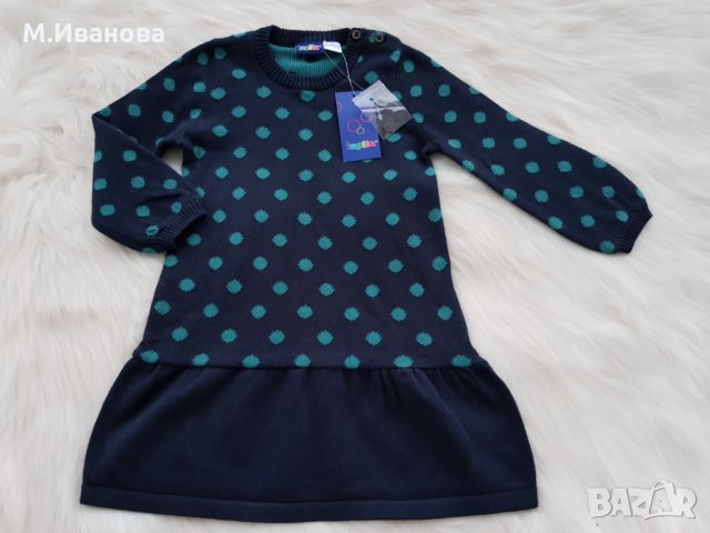 Детска рокля Lupilu 1-2-3-4- години, снимка 5 - Детски рокли и поли - 30317135