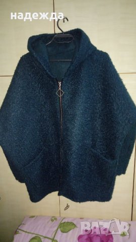 Ново палтенце от букле, голям размер., снимка 1 - Жилетки - 38108842