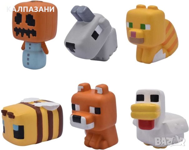 Антистрес Just Toys Games: Minecraft - Squishme (Series 3), асортимент