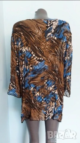 Четири различни броя / Маркова лятна туника от ефирен шифон  , снимка 9 - Туники - 36144388