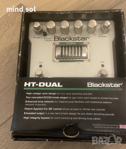 Blackstar HT-DUAL, китарни педали, мини усилвател SviSound, снимка 8 - Китари - 51588461