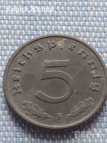 Монета 5 райхсфенинг 1944г. Германия Трети Райх с СХВАСТИКА за КОЛЕКЦИЯ 31567, снимка 2 - Нумизматика и бонистика - 42819860