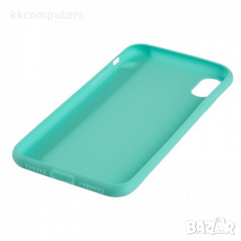 Силиконов кейс iPaky матиран, За iPhone 11 (6.1), Ментов, снимка 3 - Калъфи, кейсове - 37814294