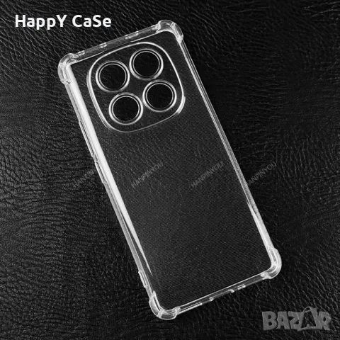 Xiaomi Redmi Note 14 Pro+ / 14 Pro / 14 / 14S / Усилен силиконов кейс гръб калъф с камера протектор, снимка 3 - Калъфи, кейсове - 48360150