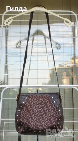 DKNY Donna Karan чанта с лого, снимка 3 - Чанти - 35290122