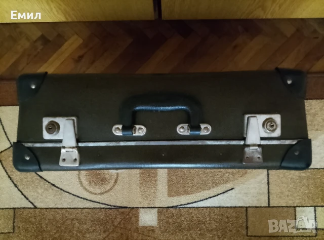 Стар куфар-45х32х14см., снимка 4 - Антикварни и старинни предмети - 50931662