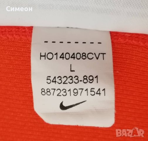 Nike DRI-FIT оригинална блуза L Найк спорт фитнес фланелка, снимка 8 - Спортни дрехи, екипи - 36936523