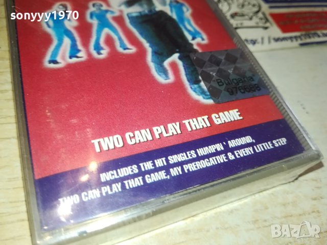 Bobby Brown ‎– Two Can Play That Game нова лицензна касета-NEW ORIGINAL TAE 0702241117, снимка 7 - Аудио касети - 44175439